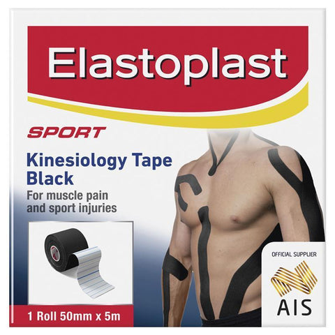 Elastoplast Sport Kinesio tape Black 5cm x 5m Elastoplast Sport Kinesio tape Black 5cm x 5m