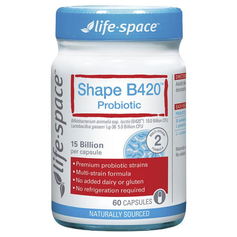 Life-Space Shape B420 Probiotic 60 Capsules Life-Space Shape B420 Probiotic 60 Capsules