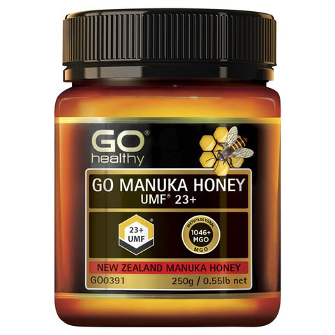 Go Healthy Manuka Honey UMF 23+ (MGO 1046+) 250g Go Healthy Manuka Honey UMF 23+ (MGO 1046+) 250g