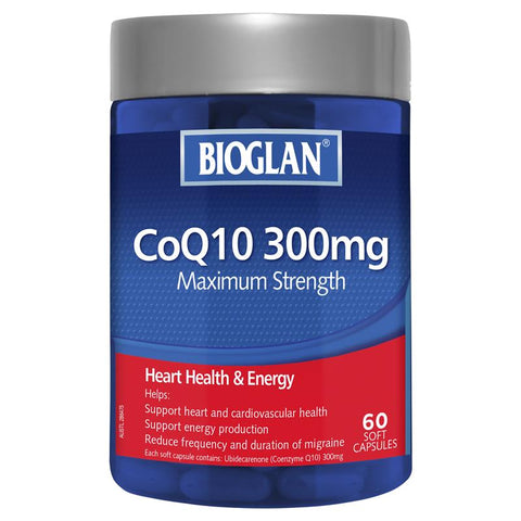 Bioglan CoQ10 300mg 60 Capsules Bioglan CoQ10 300mg 60 Capsules