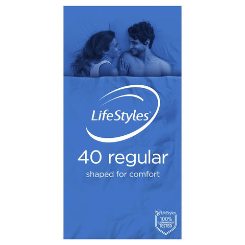 LifeStyles Condoms Regular 40 Pack LifeStyles Condoms Regular 40 Pack
