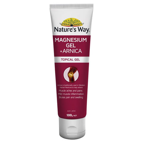 Nature's Way Magnesium Gel + Arnica 100g Nature's Way Magnesium Gel + Arnica 100g