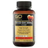 GO Healthy CoQ10 300mg + Vitamin D3 1000IU 90 Softgel Capsules