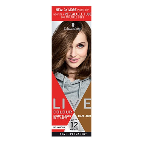 Schwarzkopf Live Colour Hazelnut 75mL Schwarzkopf Live Colour Hazelnut 75mL