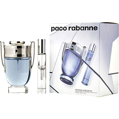 Paco Rabanne Invictus Eau De Toilette Spray 100mL + Eau De Toilette Travel Spray 20mL Set Paco Rabanne Invictus Eau De Toilette Spray 100mL + Eau De Toilette Travel Spray 20mL Set