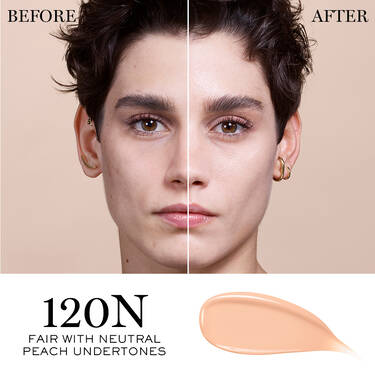 LANCOME Teint Idole Ultra Wear Care & Glow Foundation with Hyaluronic Acid - 120N - Fair with Neutral Peach Undertones LANCOME Teint Idole Ultra Wear Care & Glow Foundation with Hyaluronic Acid - 120N - Fair with Neutral Peach Undertones