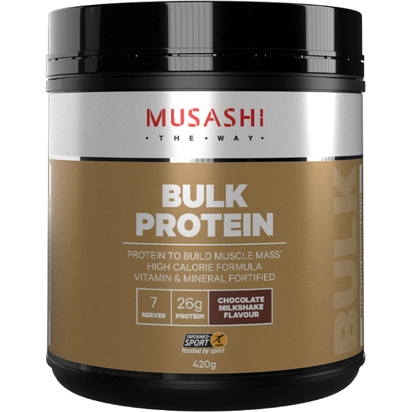 Musashi Bulk Protein Chocolate 420g