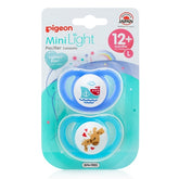 Pigeon Mini Light Pacifier Large (12+ Months) Twin Pack