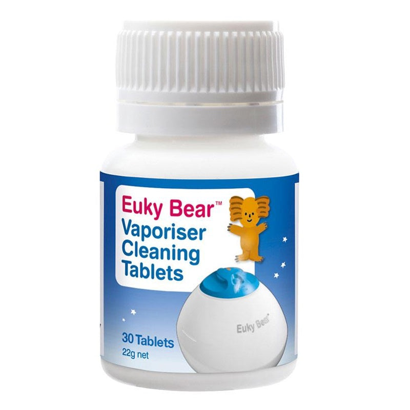 Euky Bear Steam Vaporiser Cleaning Tablets 30 Pack Better Value Pharmacy
