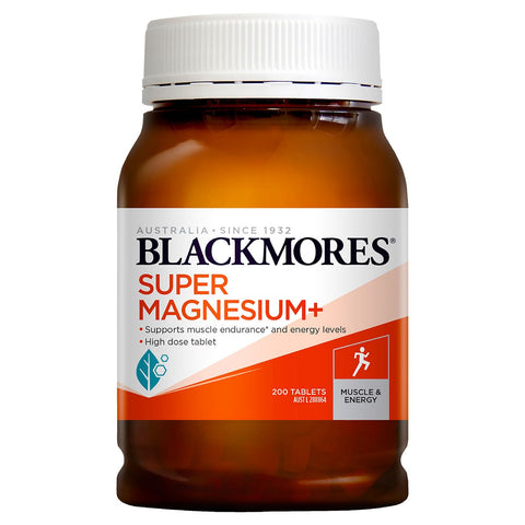Blackmores Super Magnesium Plus 200 Tablets Blackmores Super Magnesium Plus 200 Tablets