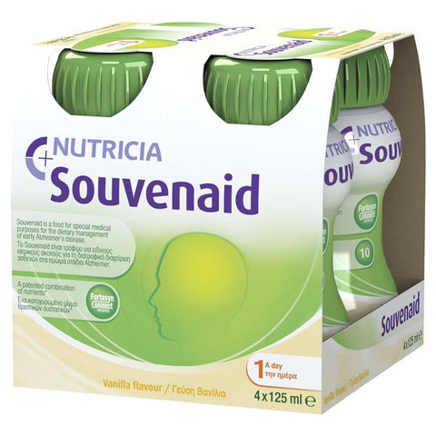 Souvenaid Vanilla 4 x 125mL Pack Souvenaid Vanilla 4 x 125mL Pack