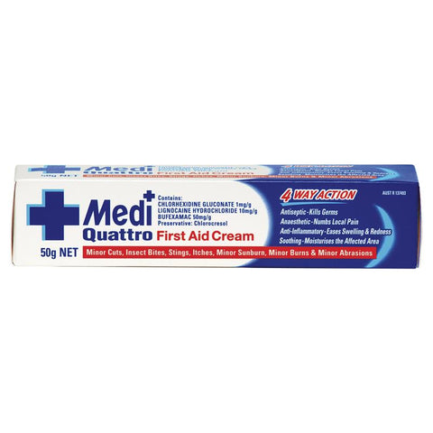 Medi Quattro First Aid Cream 50g Medi Quattro First Aid Cream 50g