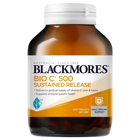 Blackmores Bio C 500 Sustained Release 200 Tablets Blackmores Bio C 500 Sustained Release 200 Tablets
