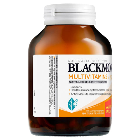 Blackmores Sustained Release Multi + Antioxidants 180 Tablets Blackmores Sustained Release Multi + Antioxidants 180 Tablets