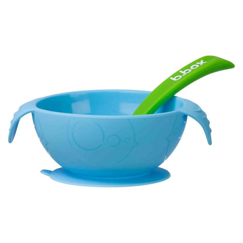 B.Box Silicone First Feeding Set - Ocean Breeze B.Box Silicone First Feeding Set - Ocean Breeze