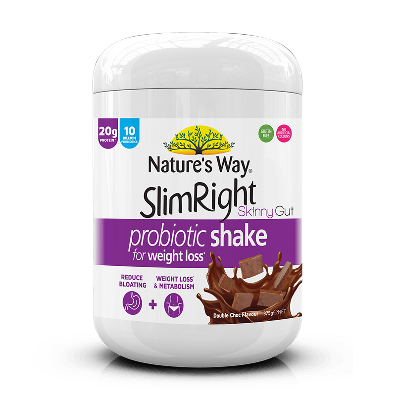 Nature's Way SLIMRIGHT SKINNYGUT PROBIOTIC SHAKE 375G