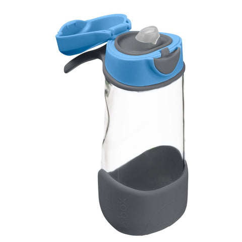 B.Box Sport Spout 450mL Bottle - Blue Slate B.Box Sport Spout 450mL Bottle - Blue Slate