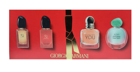 Giorgio Armani 4 PCS SET (SI+ SI PASS+ YOU+ DI GIOIA) Giorgio Armani 4 PCS SET (SI+ SI PASS+ YOU+ DI GIOIA)