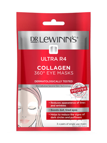 Dr LeWinn's Ultra R4 Collagen 360° Eye Masks 3pk Dr LeWinn's Ultra R4 Collagen 360° Eye Masks 3pk