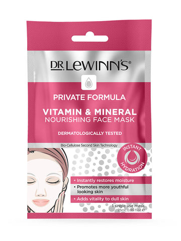 Dr LeWinn's Private Formula Vitamin & Mineral Nourishing Face Mask 1pk Dr LeWinn's Private Formula Vitamin & Mineral Nourishing Face Mask 1pk