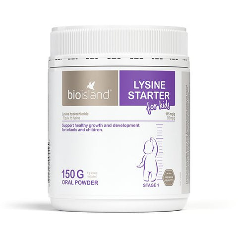 Bio Island Lysine Starter for Kids 150g Oral Powder (Ships November) Bio Island Lysine Starter for Kids 150g Oral Powder (Ships November)