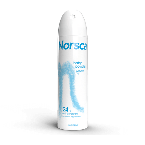 Norsca Baby Powder Anti-Perspirant Deodorant 150g Norsca Baby Powder Anti-Perspirant Deodorant 150g