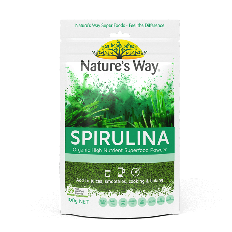Nature's Way SUPERFOODS SPIRULINA 100g