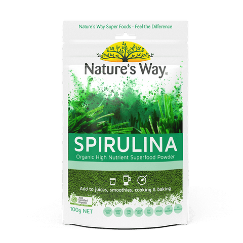 Nature's Way SUPERFOODS SPIRULINA 100g Nature's Way SUPERFOODS SPIRULINA 100g