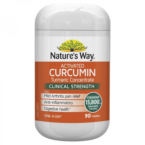 Nature's Way Activated Curcumin 90 Tablets Nature's Way Activated Curcumin 90 Tablets