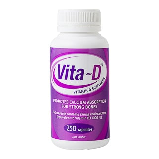 Vita-D Vitamin D Supplement 250 Capsules Vita-D Vitamin D Supplement 250 Capsules