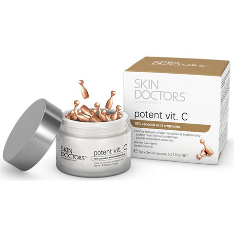 Skin Doctors Potent Vitamin C Ampoules 50 Pack Skin Doctors Potent Vitamin C Ampoules 50 Pack