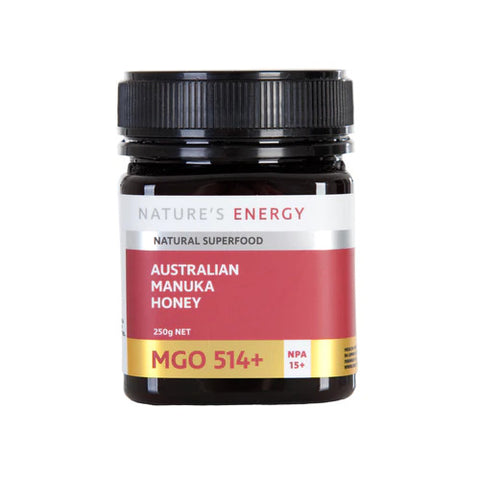 Nature's Energy Australian Manuka Honey MGO 514+ 250g Nature's Energy Australian Manuka Honey MGO 514+ 250g