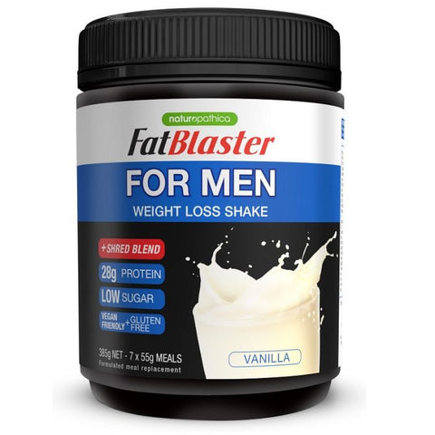 NaturoPathica FatBlaster FOR MEN SHAKE Vanilla 385g NaturoPathica FatBlaster FOR MEN SHAKE Vanilla 385g