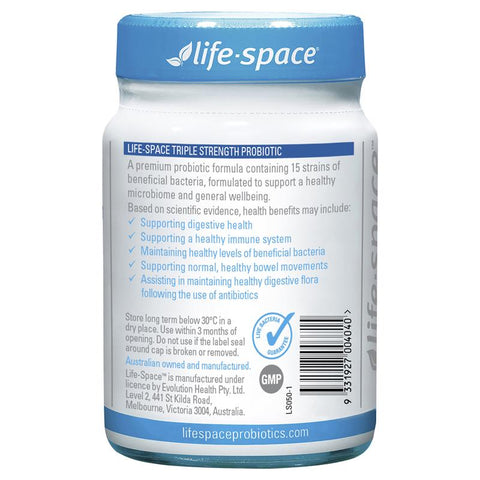 Life-Space Triple Strength Probiotic 30 Capsules Life-Space Triple Strength Probiotic 30 Capsules