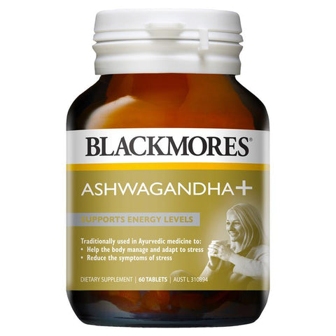 Blackmores Ashwagandha + 60 Tablets Blackmores Ashwagandha + 60 Tablets