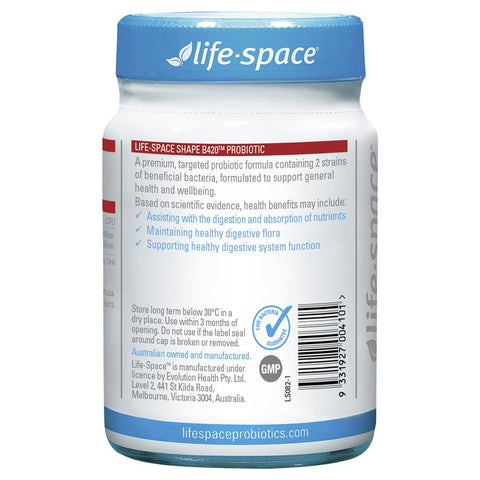 Life-Space Shape B420 Probiotic 60 Capsules Life-Space Shape B420 Probiotic 60 Capsules