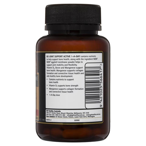 GO Healthy Joint Support Active 1 A Day 60 Vege Capsules GO Healthy Joint Support Active 1 A Day 60 Vege Capsules
