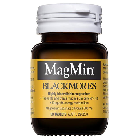 Blackmores Magmin 500mg 50 Tablets Blackmores Magmin 500mg 50 Tablets