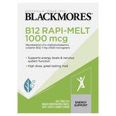 Blackmores B12 Rapi-Melt 1000mcg 60 Tablets