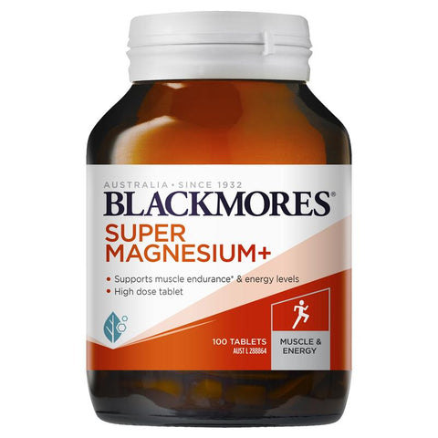 Blackmores Super Magnesium Plus 100 Tablets Blackmores Super Magnesium Plus 100 Tablets