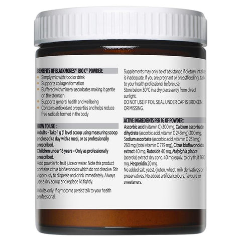Blackmores Bio C Powder 125g Vitamin C Blackmores Bio C Powder 125g Vitamin C
