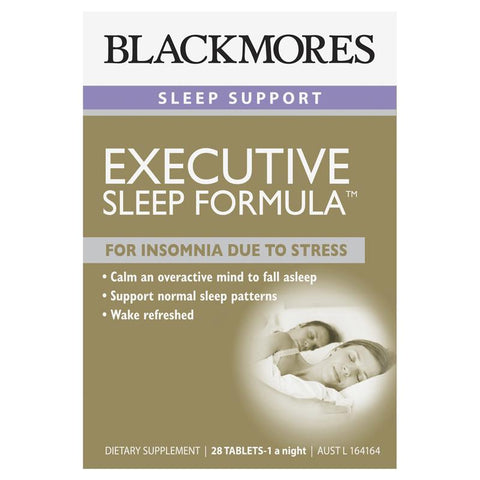 Blackmores Executive Sleep Formula 28 Tablets Blackmores Executive Sleep Formula 28 Tablets