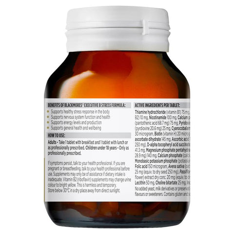 Blackmores Executive B Stress Formula 62 Tablets Blackmores Executive B Stress Formula 62 Tablets