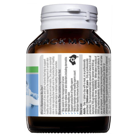 Blackmores Bio Zinc 168 Tablets Blackmores Bio Zinc 168 Tablets