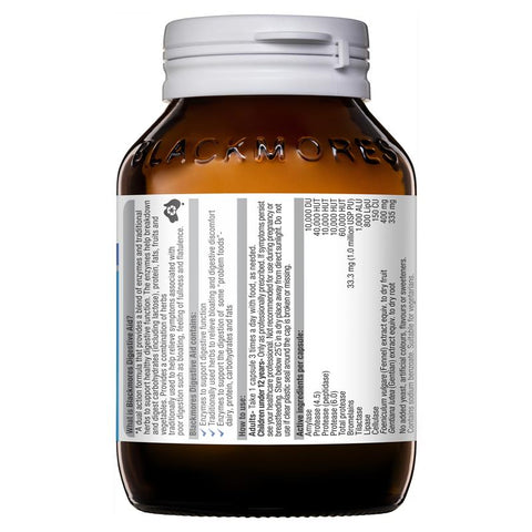 Blackmores Digestive Aid 60 Capsules Blackmores Digestive Aid 60 Capsules
