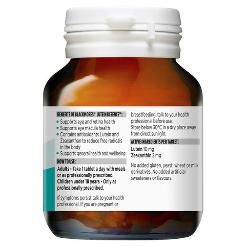Blackmores Lutein Defence 60 Tablets Blackmores Lutein Defence 60 Tablets