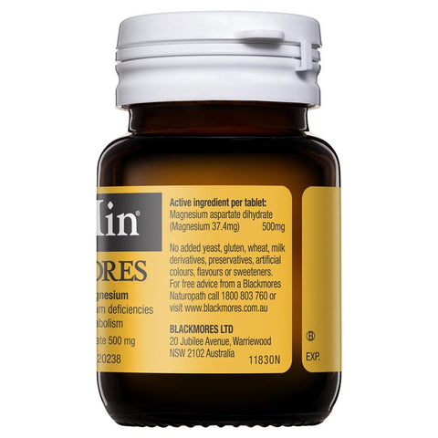 Blackmores Magmin 500mg 50 Tablets Blackmores Magmin 500mg 50 Tablets