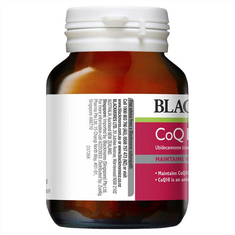 Blackmores CoQ10 150mg High Potency 30 Capsules Blackmores CoQ10 150mg High Potency 30 Capsules