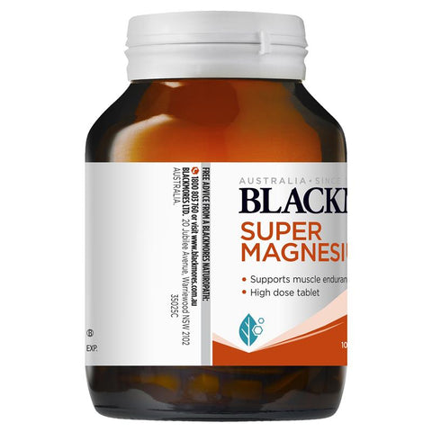 Blackmores Super Magnesium Plus 100 Tablets Blackmores Super Magnesium Plus 100 Tablets