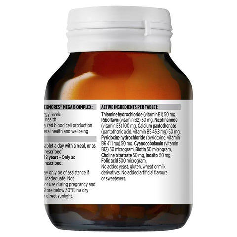 Blackmores Mega B Complex 75 Tablets Blackmores Mega B Complex 75 Tablets